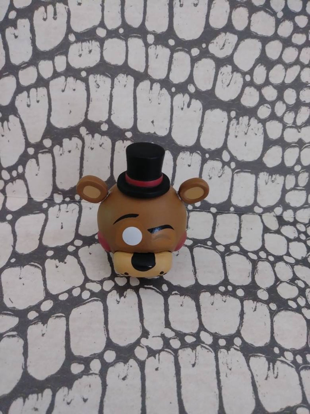 FNaF 1 Freddy Fazbear Head  Five Nights at Freddy's Sticker by