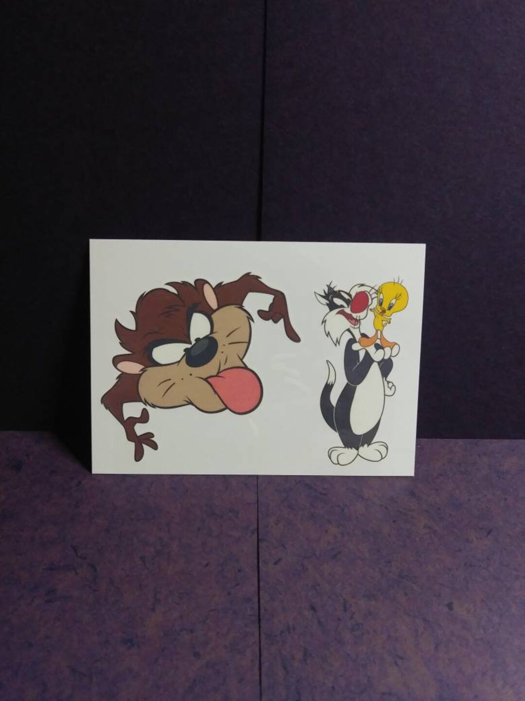 Looney Tunes Tasmanian Devil Sylvester Tweety Bird Vending Temporary