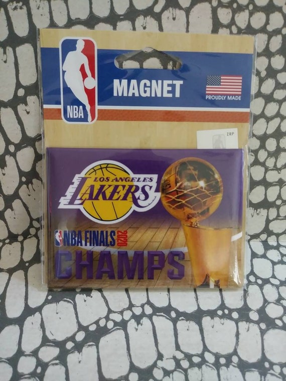 Los Angeles Lakers 2020 NBA Champions Magnet