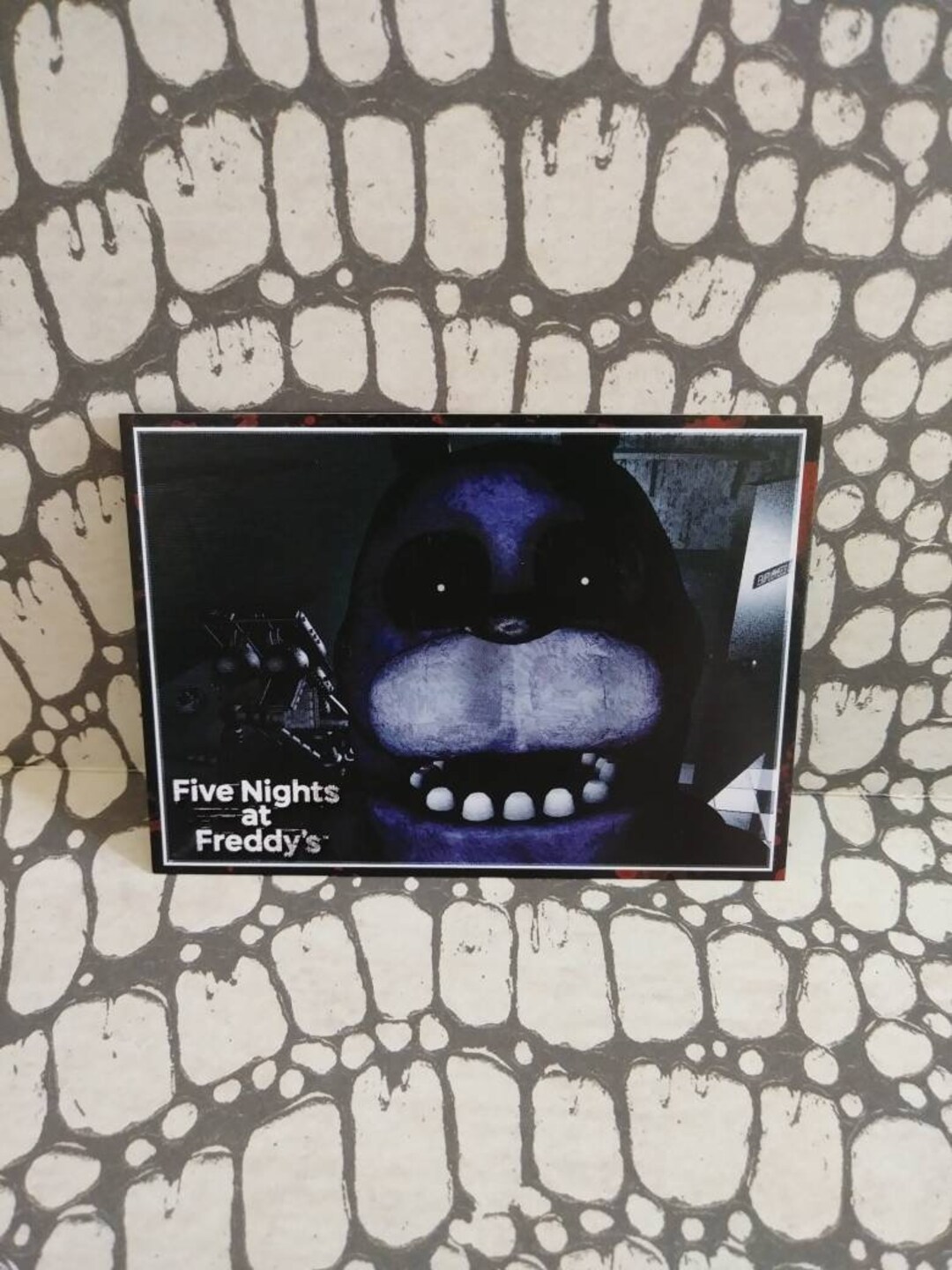 59 WITHERED FREDDY JUMP SCARE 2016 FNAF Five Nights at Freddy’s trading card