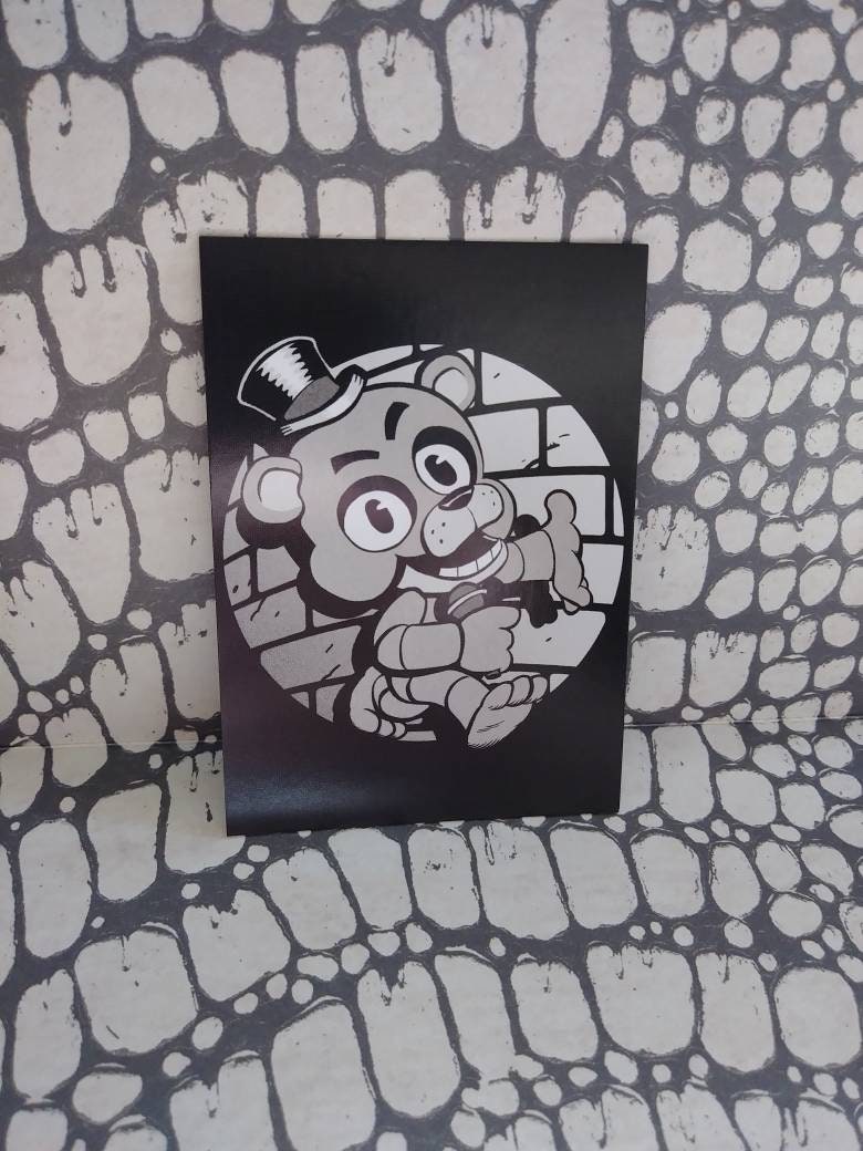FNAF Five Nights at Freddy's Trading Card - Etsy Denmark