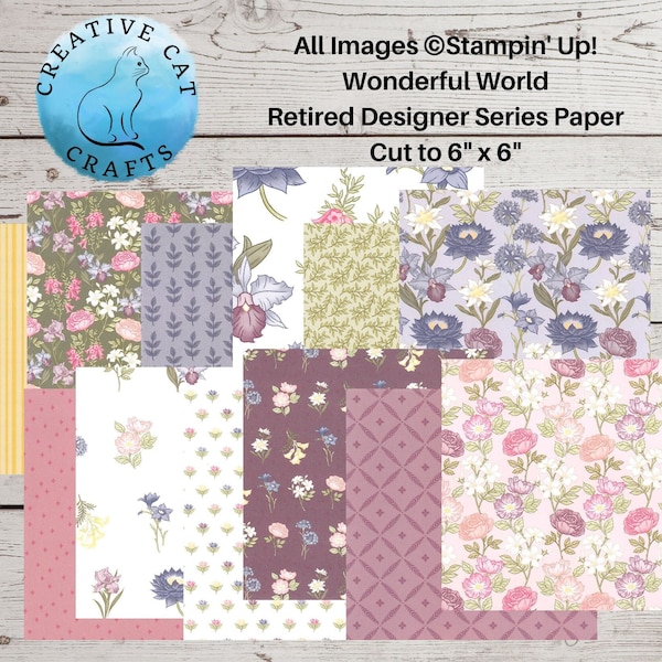 Stampin up Dsp Paper Etsy