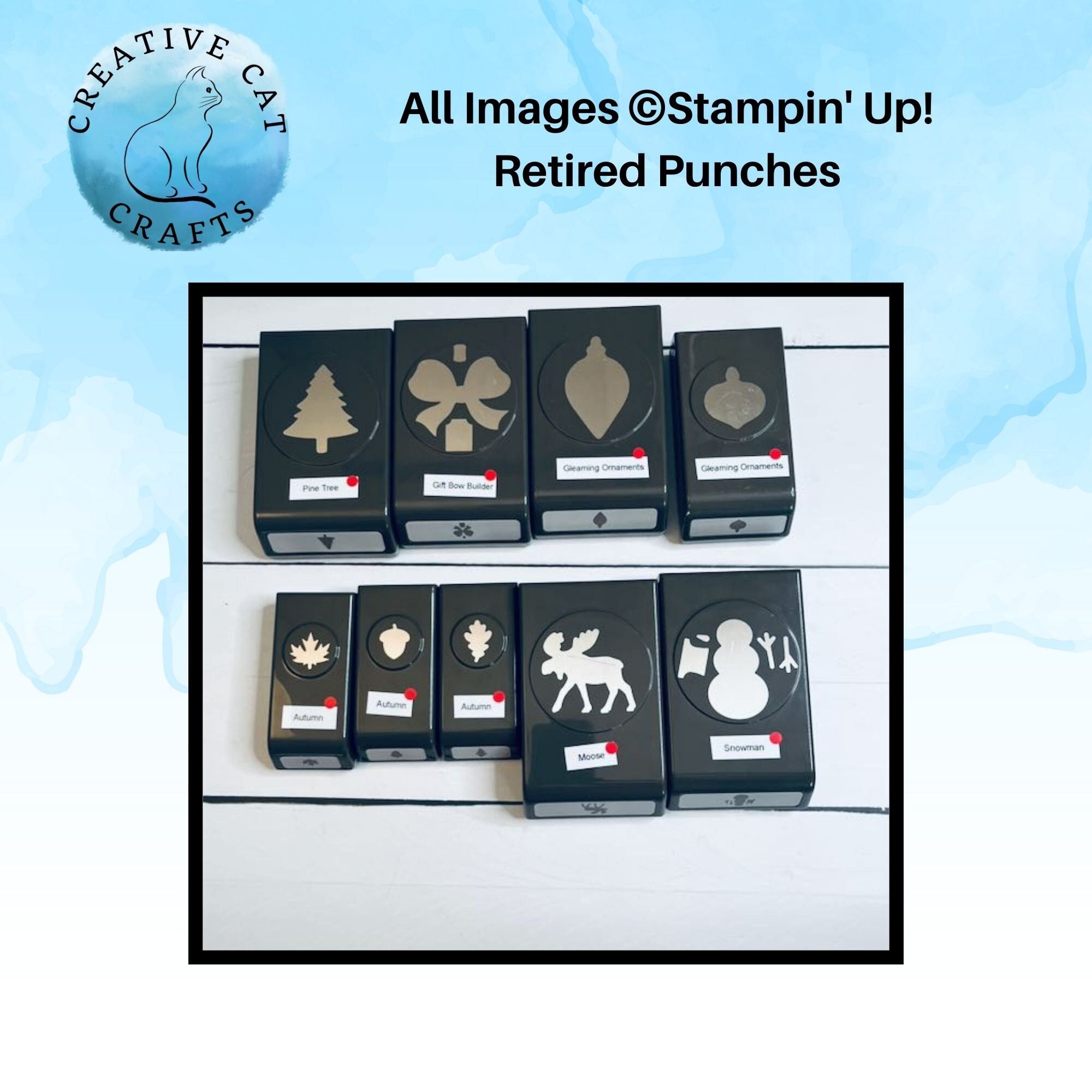 Stampin up Punches Retired 