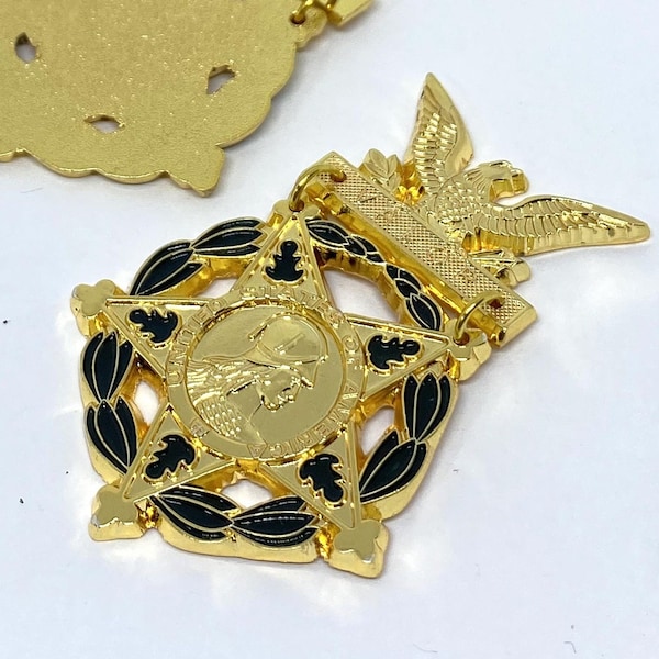 Médaille de la vaillance militaire Médaille de guerre militaire des États-Unis réplique pour mérite militaire, récompense militaire, médaille d’honneur