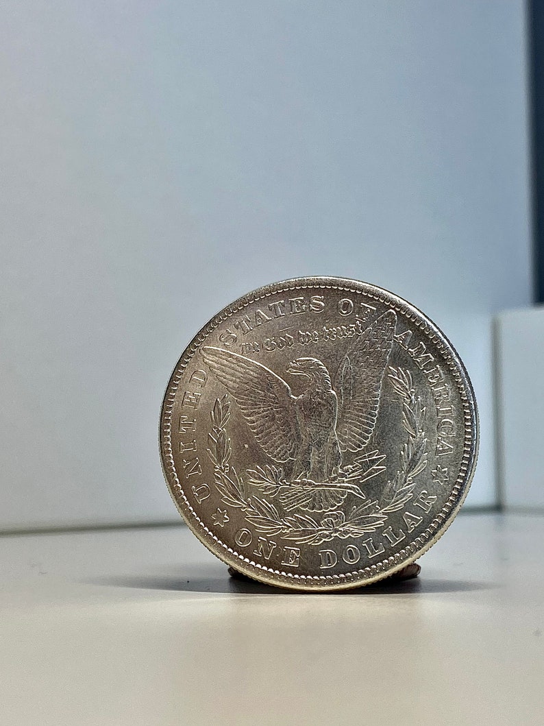 One Dollar Coin E. PLURIBUS UNUM USA Silver Plated Coin Etsy