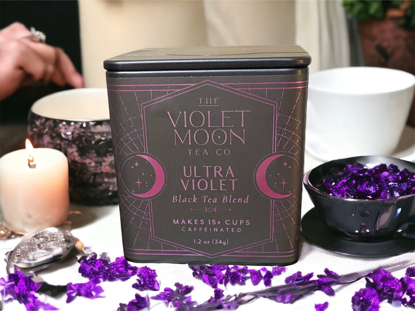 UltraViolet Violet, Vanilla, Coconut Black Tea Mixed Blend