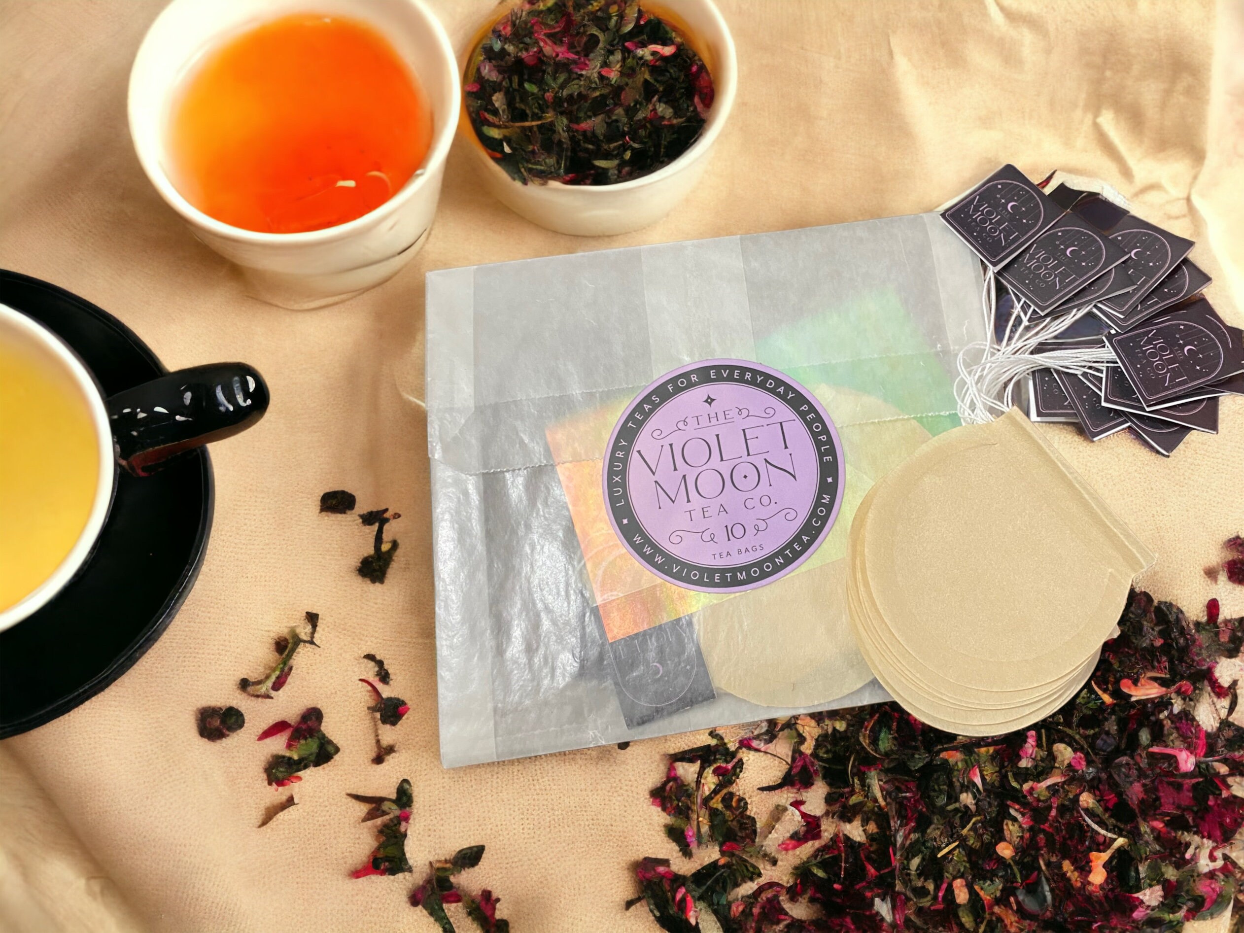 Multi-pack Fillable Unbleached Tea Bags - Etsy