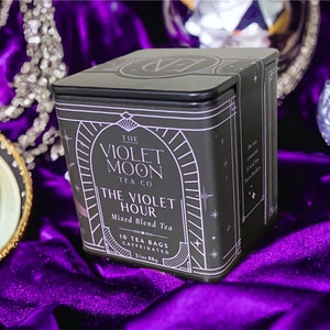 Lavender, Honey Black Teas Mixed Blend Tea &quot;The Violet Hour&quot;