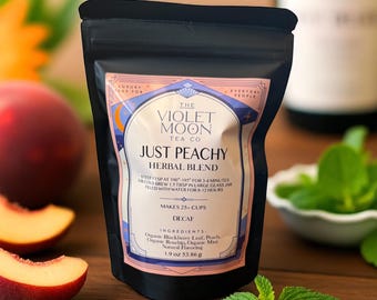Peach Mint Decaf Tea Blend "Just Peachy"