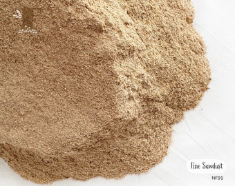 Fine Sawdust, Mixed Woods Sawdust, Sawdust by Pound, Natural, Organic, Chemical-Free, Sawdust for Compost, Craftmaking, or Gardening