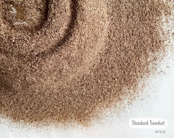 Sawdust 8 oz to 2 lb, Standard Texture Sawdust, Organic, Chemical-Free, for Compost, Craft Making, or Gardening