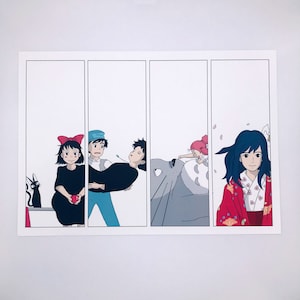 Miyazaki A4 Print