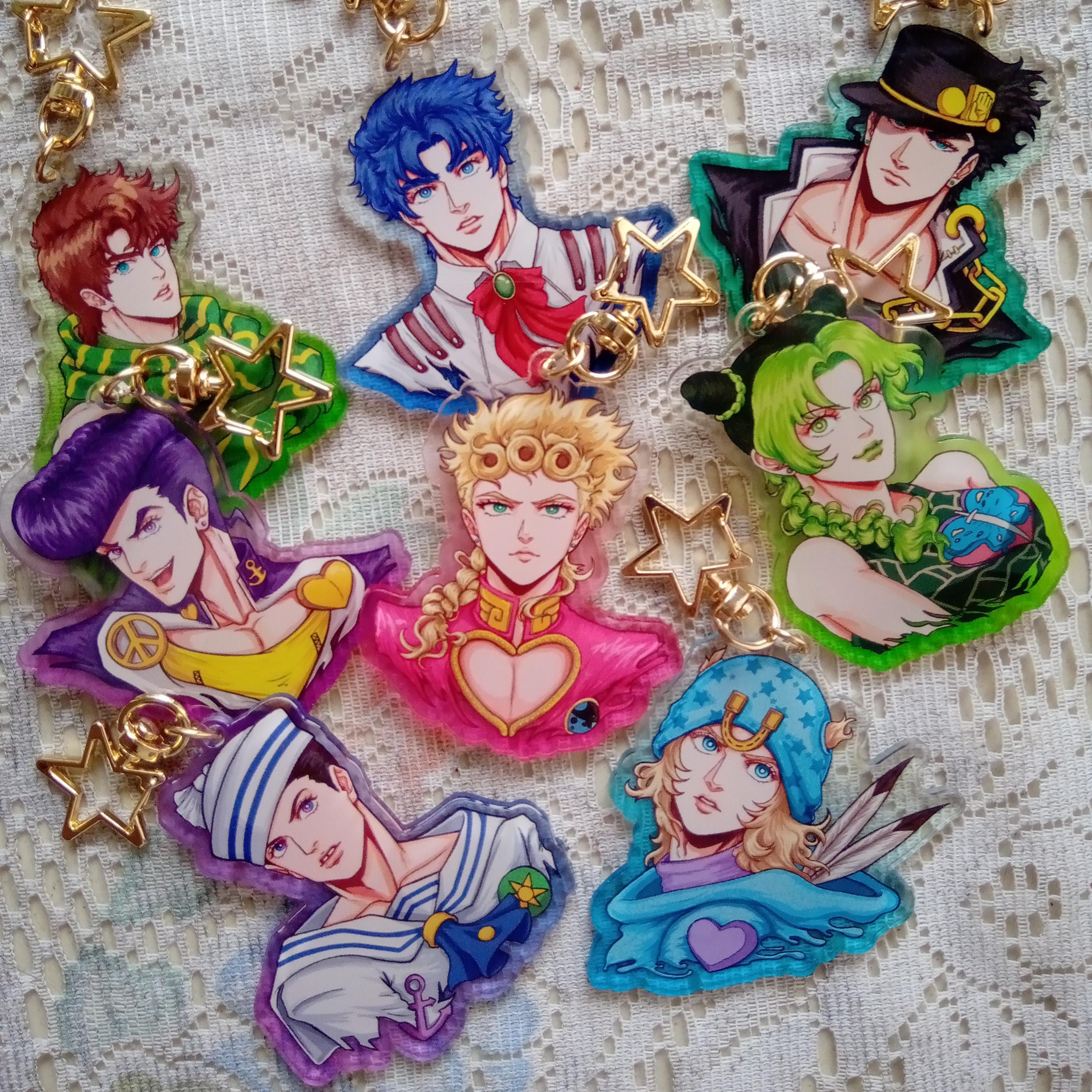 ジョニィ・ジョースター　エンブレムキーホルダー