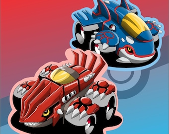 マグマ団のグラードンEX アクア団のカイオーガEX ☆ポケモンカード アクア団のカイオーガEX RR マグマ団のグラードンEX