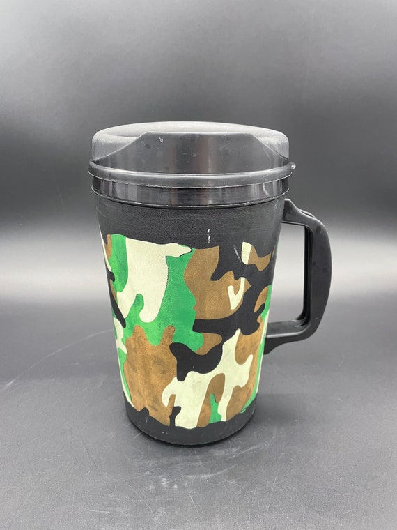 Vintage Travel Mug Aladdin Insulated Duck Camo 32 Ounces 