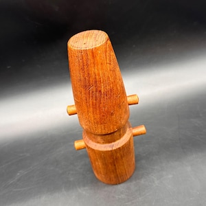 DANSK Teak Pepparkvarn Saltshaker Quistgaard MCM Danmark Dansk Modern LÄS