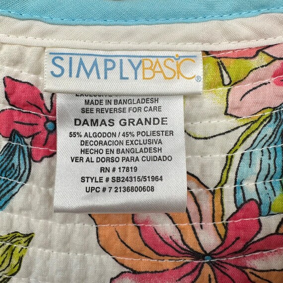 Vintage Duster Robe Housecoat Floral  Pockets Tro… - image 4