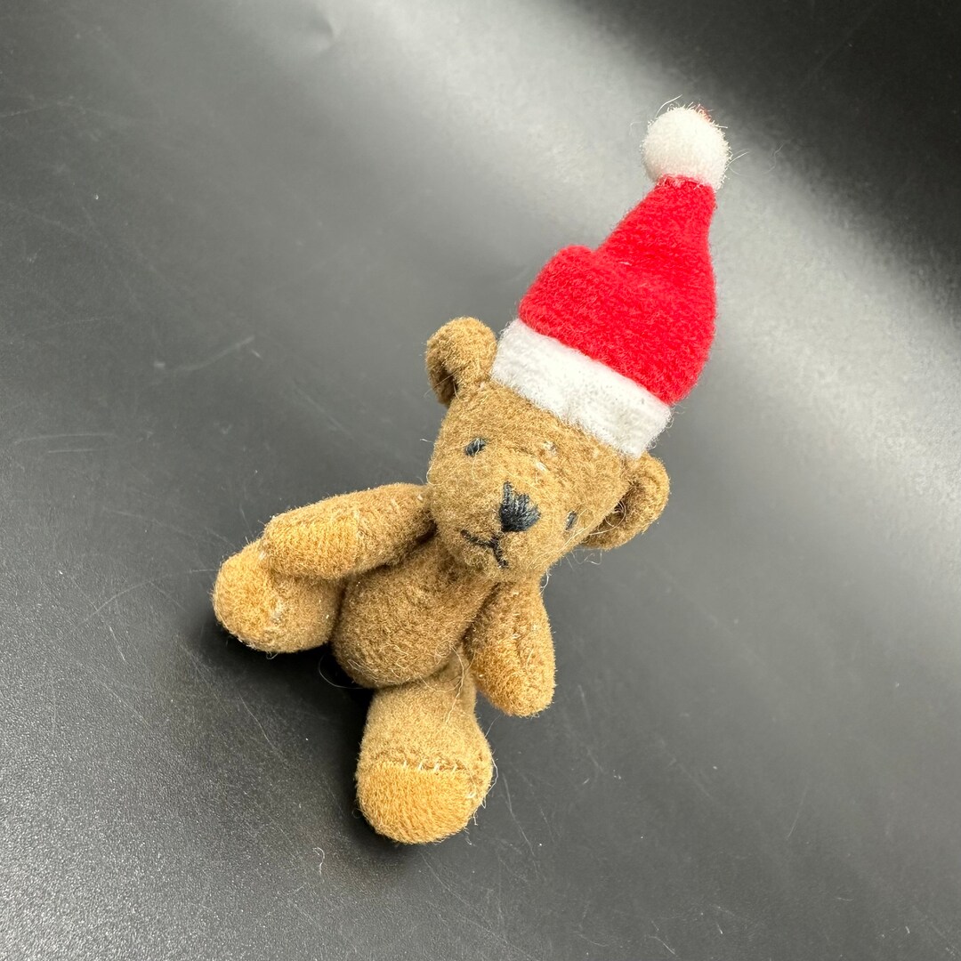 NOEL🧸✨🎄 OURS Peluche Articulé Vintage Tails & Tales  Collector