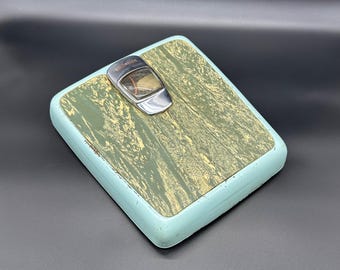 Vintage Counselor MCM Bathroom Scale Bubble Glass Scale 1950s