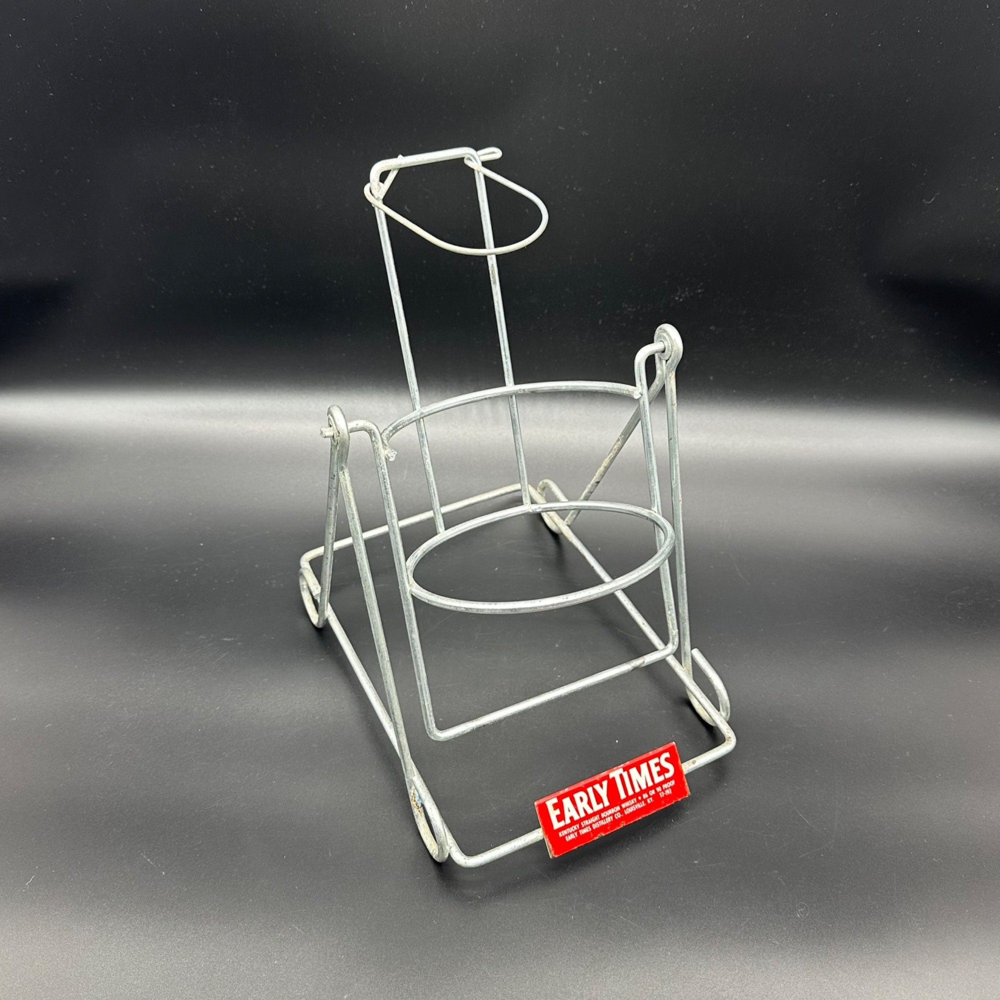 ヴィンテージ アーリータイムズ ウイスキーボトルホルダーラック 