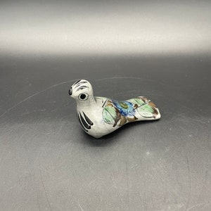 Vintage Tonala Bird Mexican Pottery Figurine