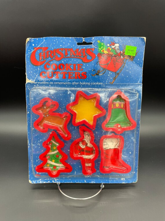 Vintage Christmas Cookie Cutters Original Package New Old - Etsy