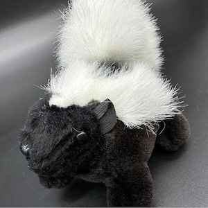 Folkmanis Finger Puppet Mini Skunk Plush Pretend Play Woodland Creature Little Stinker