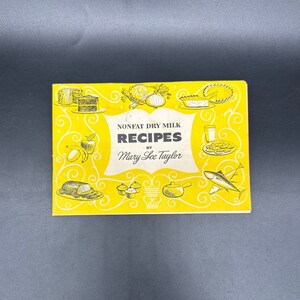 Vintage Cookbook Promo Booklet Pet Milk 1950s Advertising Retro Recipes Cooking image 2