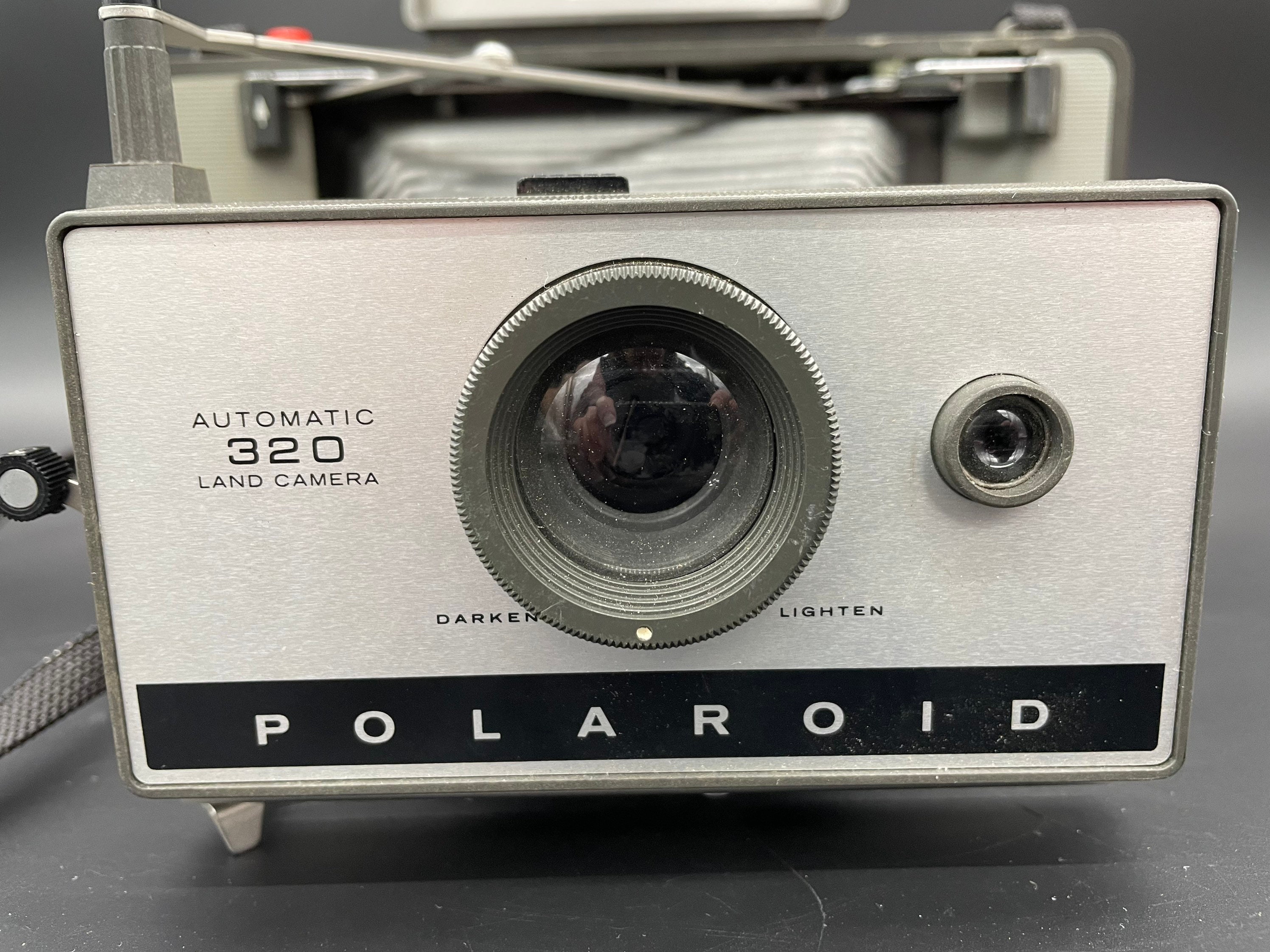 ポラロイドカメラ オートマティック３２０ 蛇腹インスタントカメラ値下げしました ヴィンテージ ポラロイド カメラ 320 自動インスタント フィルム