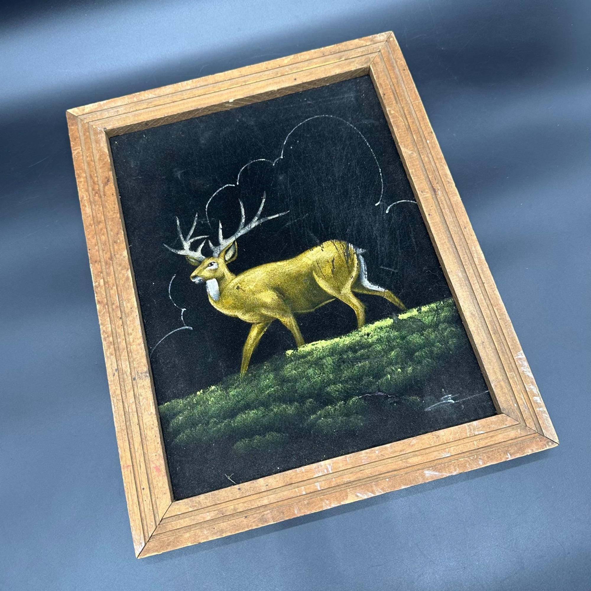 70's velvet painting - Etsy 日本