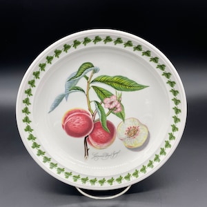 Portmeirion Pomona Plate Grimwood’s Royal George Peach 8.5 Inches