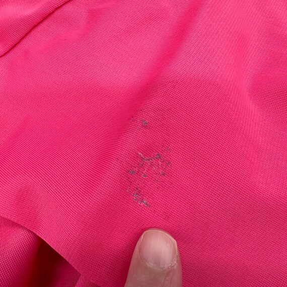 Vintage Robe Duster Housecoat Pink 1980s Floral B… - image 6