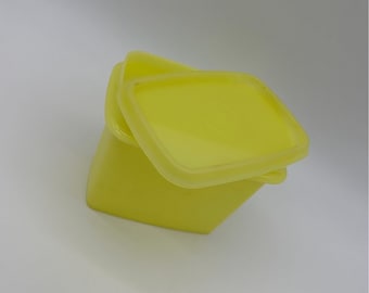ヴィンテージ タッパーウェア イエロー キッチン収納容器 1244-3 1243