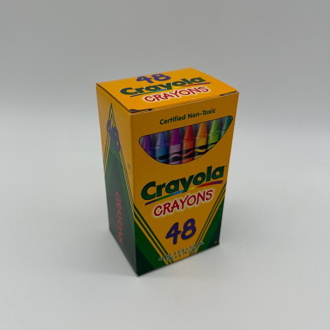 Vintage Crayola Crayons 48 Count Retired Colors 1997 Binney Smith USA
