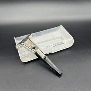 Vintage Gillette Techmatic Razor Shaving Bathroom Vanity Decor Retro As Is READ