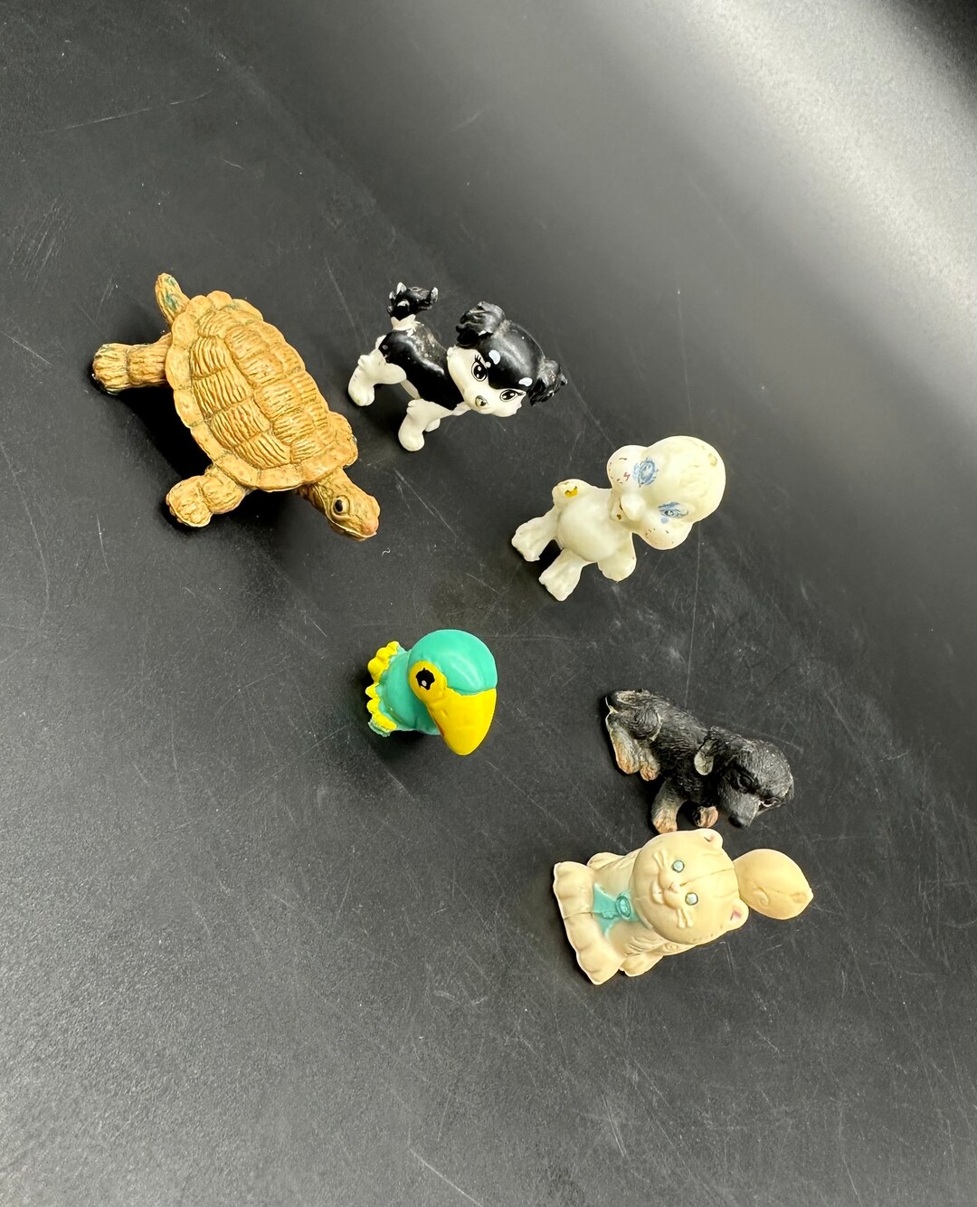 Vintage Animal Figurines Miniatures Lot Plastic Toys Game Etsy