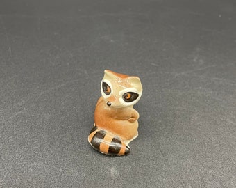 Hagen Renaker Raccoon Vintage Miniature Figurine Retired A-163