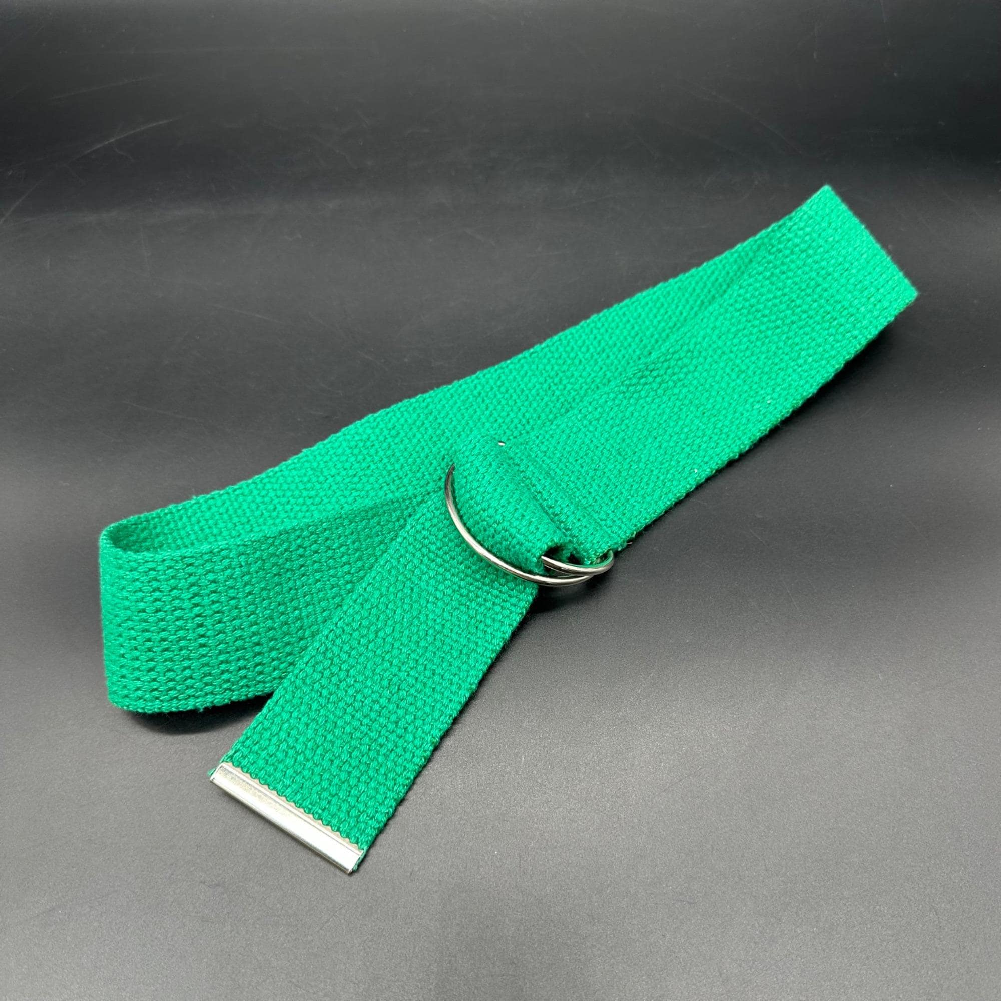 Vintage 80s Funky NEON GREEN Dangling Brass Rings Chunky Leather Belt W Germany 80s Green Belt - Etsy main image 2