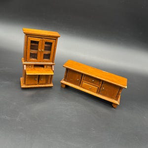 ヴィンテージ ドールハウス ミニチュア家具 ビュッフェ 中国 
