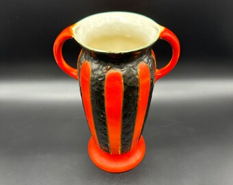 Antique Ditmar Urbach Vase Alienware Czechoslovakia Art Deco Vintage