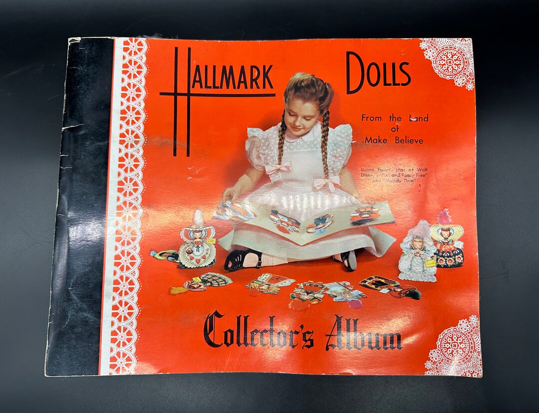 Vintage Hallmark Dolls Collectors Album 1948 First in Series Complete