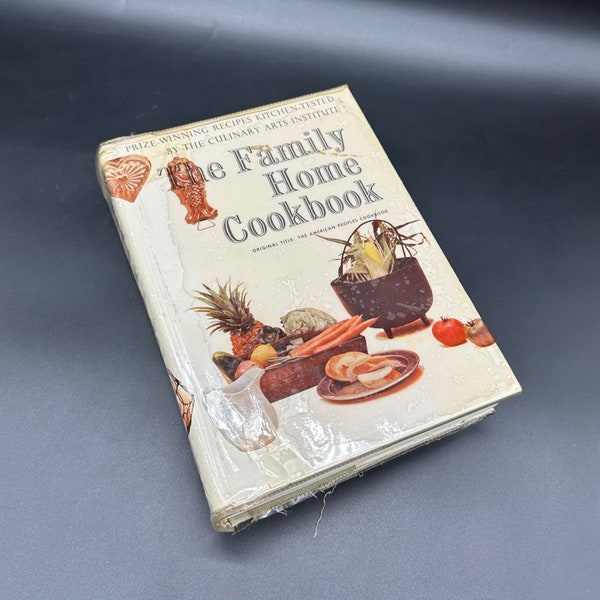 Vintage Cookbook Etsy