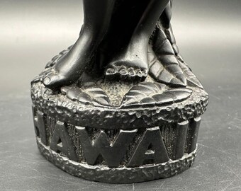 Vintage Hula Girl Figurine Coco Joes Hawaii Dancer Lava Aloha