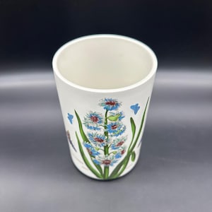 Vintage Portmeirion Botanischer Garten Utensil Crock Aufbewahrungsbehälter England Floral