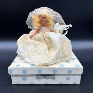 ナンシーアン Nancy Ann ヴィンテージ ドール 人形 ビスクドール Nancy Ann Story Book White Dress/ナンシー アン ドール