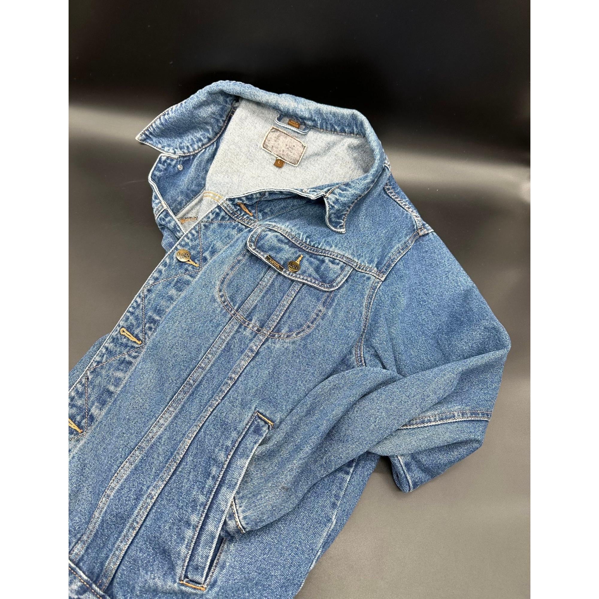 90s Lee Denim Jacket - Etsy