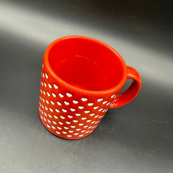 Vintage Waechtersbach Mug Coffee Cup Mini Hearts Valentines Day