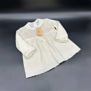 Vintage Baby Mädchen Kleid Carriage Boutique 9 Monate Neu Mit Tags Weiß