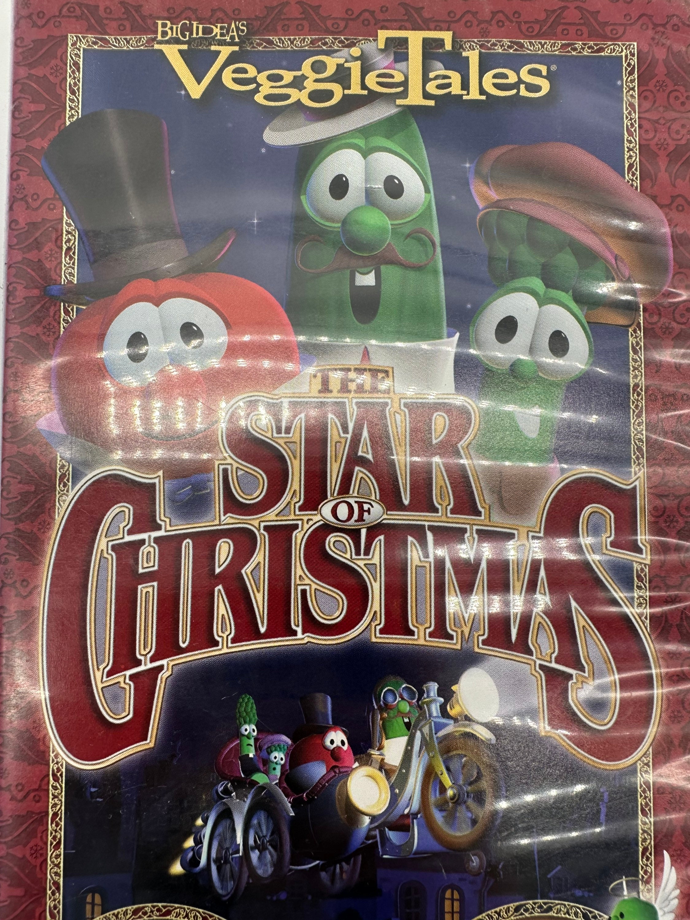 Veggietales The Star Of Christmas Vhs