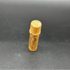 Antyczne etui na igły Boye Wood Sewing Notion Decor USA Puste pudełko na przybory do szycia